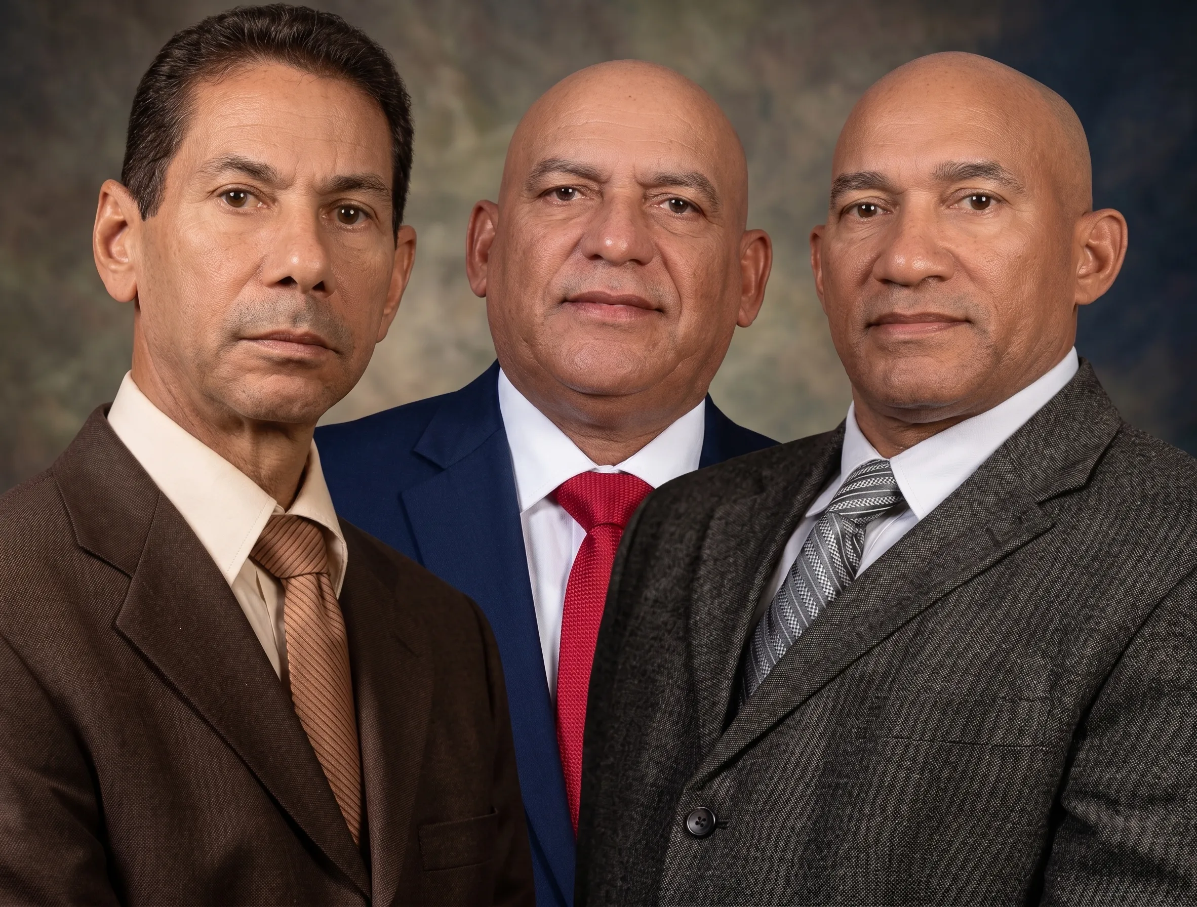 Los tres socios fundadores de Constructora de las Américas